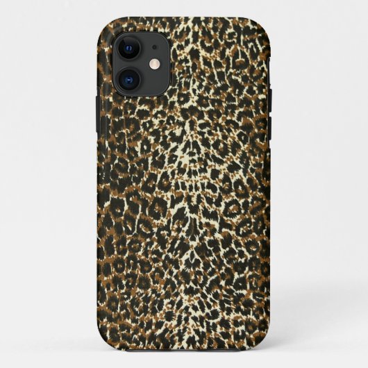 Leopard print iPhone 5 hoesje (Achterkant)