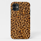 Leopard Print iPhone 5S Hoesje (Achterkant)
