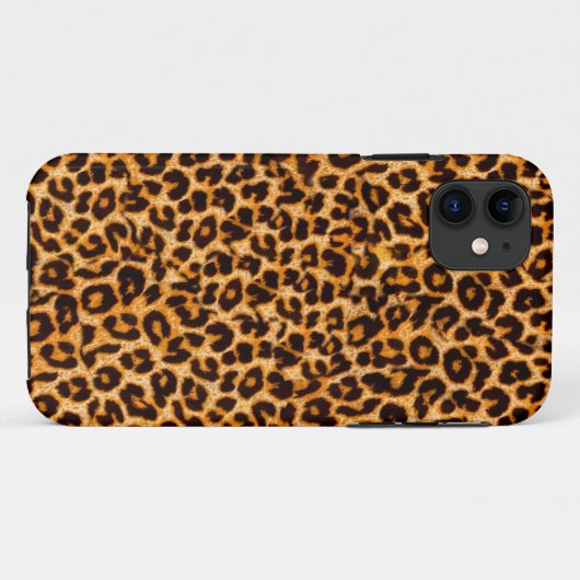 Leopard Print iPhone 5S Hoesje (Achterkant (horizontaal))