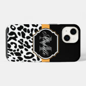 Leopard Print iPhone Hoesje (Achterkant horizontaal)
