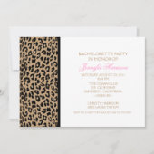 Leopard Print Kaart (Voorkant)