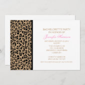 Leopard Print Kaart (Voorkant / Achterkant)