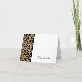 Leopard Print Kaart