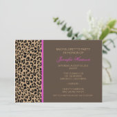 Leopard Print Kaart (Staand voorkant)