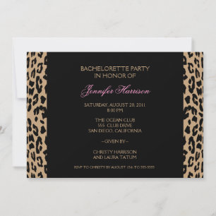 Leopard Print Kaart