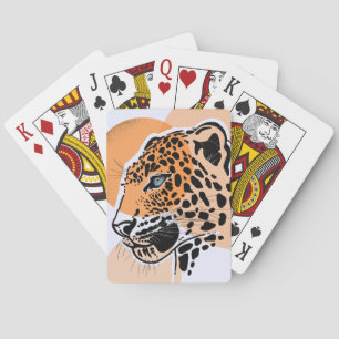 Leopard Print Kaarten – Bold Big Cat Design