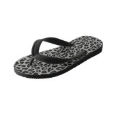 Leopard Print Kinder Teenslippers (Schuin)