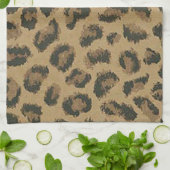 Leopard Print Kitchen Towel Theedoek (Gevouwen)