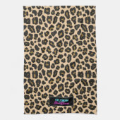 Leopard Print Kitchen Towel Theedoek (Verticaal)
