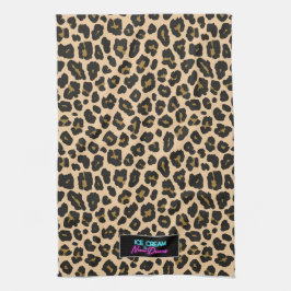 Leopard Print Kitchen Towel Theedoek
