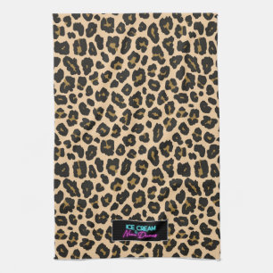 Leopard Print Kitchen Towel Theedoek
