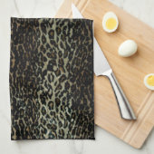 Leopard Print Kitchen Towel Theedoek (Quarter Fold)