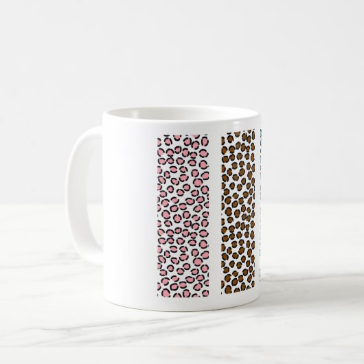 Leopard Print Koffiemok (Voorkant links)