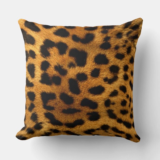 Leopard Print Kussen (Voorkant)