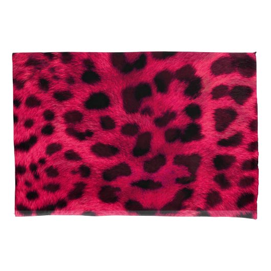 Leopard Print Kussensloop (Voorkant-Links)