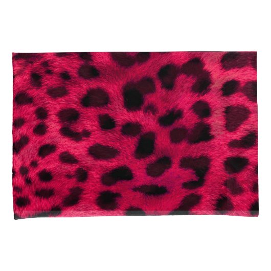Leopard Print Kussensloop (Voorkant-Rechts)
