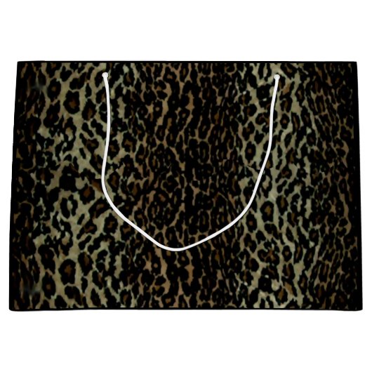 Leopard Print Large Cft Bag Groot Cadeauzakje (Voorkant)