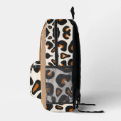 Leopard Print Lefty Rugzak met Monogram Kinder (Rechts)