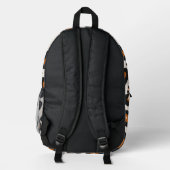 Leopard Print Lefty Rugzak met Monogram Kinder (Achterkant)