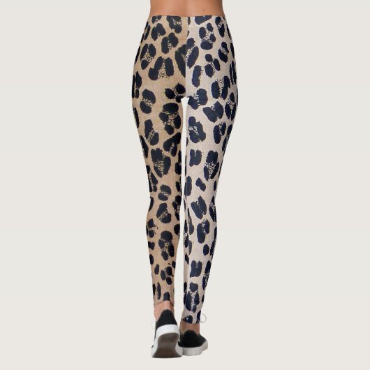 Leopard Print Leggings (Achterkant)