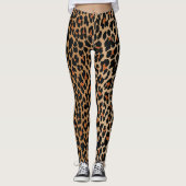 Leopard Print Leggings (Voorkant)