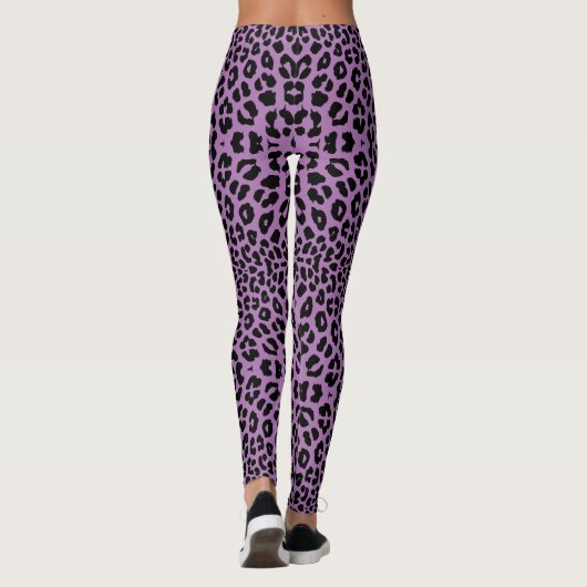 Leopard Print Leggings (Achterkant)