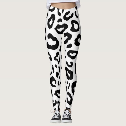 Leopard Print Leggings (Voorkant)