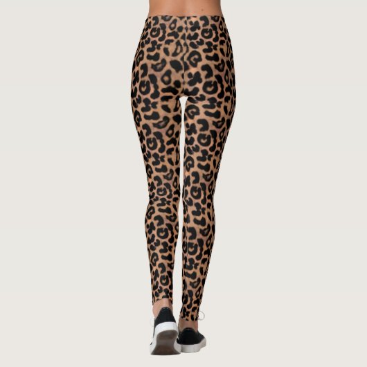 Leopard Print Leggings (Achterkant)