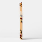 Leopard print lippen naadloos patroon, cheetah lip Case-Mate iPhone case (Achterkant / Rechts)