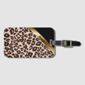 Leopard Print Luggage Label Bagagelabel (Voorkant (horizontaal))