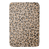 Leopard Print, luipspuiten, bruine luipaard Badmat (Voorkant Verticaal)