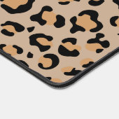 Leopard Print, luipspuiten, bruine luipaard Bureaumat (Hoek)