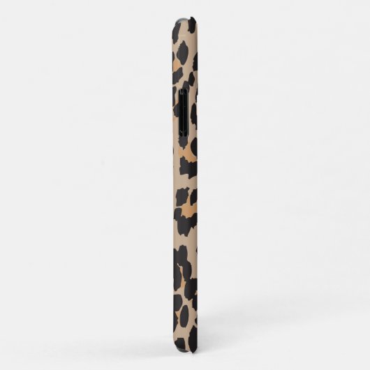 Leopard Print, luipspuiten, bruine luipaard Case-Mate iPhone Case (Achterkant/rechts)