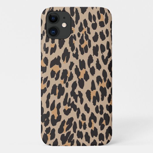 Leopard Print, luipspuiten, bruine luipaard Case-Mate iPhone Case (Achterkant)