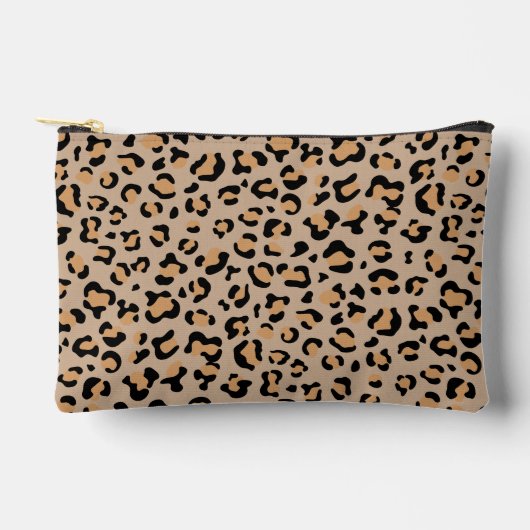Leopard Print, luipspuiten, bruine luipaard Etui (Voorkant)