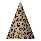 Leopard Print, luipspuiten, bruine luipaard Feesthoedjes (Achterkant)