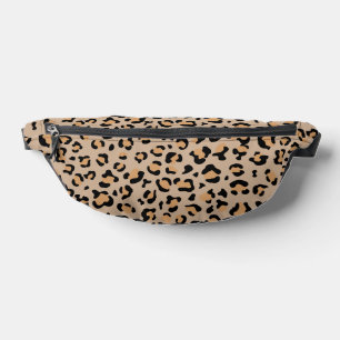 Leopard Print, luipspuiten, bruine luipaard Heuptasje