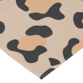 Leopard Print, luipspuiten, bruine luipaard Medium Tafelloper (Hoek)