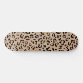 Leopard Print, luipspuiten, bruine luipaard Persoonlijk Skateboard (Horizontaal)