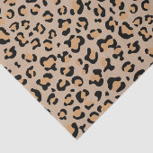Leopard Print, luipspuiten, bruine luipaard Tissuepapier (Detail)