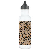 Leopard Print, luipspuiten, bruine luipaard Waterfles (Rechts)