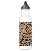 Leopard Print, luipspuiten, bruine luipaard Waterfles (Links)
