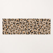 Leopard Print, luipspuiten, bruine luipaard Yogamat (Voorkant (horizontaal))