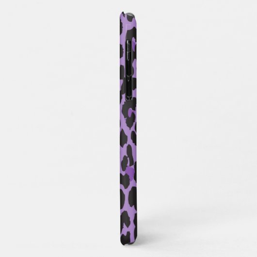 Leopard Print, luipspuiten, Paarse luipaard Case-Mate iPhone Case (Achterkant/links)