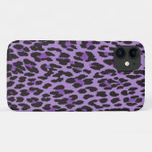Leopard Print, luipspuiten, Paarse luipaard Case-Mate iPhone Case (Achterkant (horizontaal))
