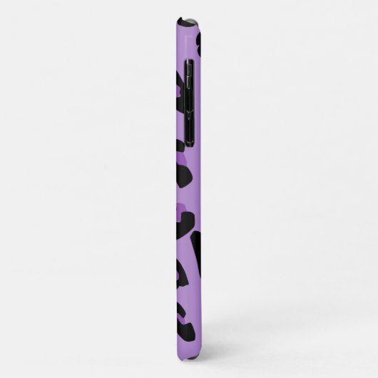 Leopard Print, luipspuiten, Paarse luipaard Case-Mate iPhone Case (Achterkant/links)