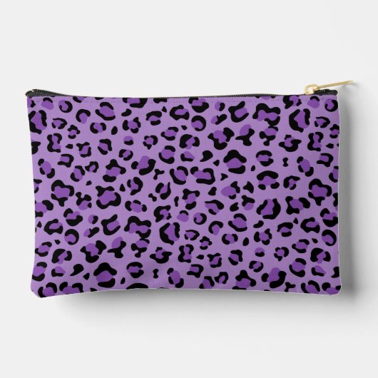 Leopard Print, luipspuiten, Paarse luipaard Etui (Achterkant)