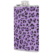 Leopard Print, luipspuiten, Paarse luipaard Heupfles (Links)