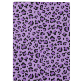 Leopard Print, luipspuiten, Paarse luipaard Klembord (Achterkant)