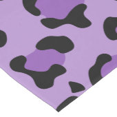 Leopard Print, luipspuiten, Paarse luipaard Medium Tafelloper (Hoek)